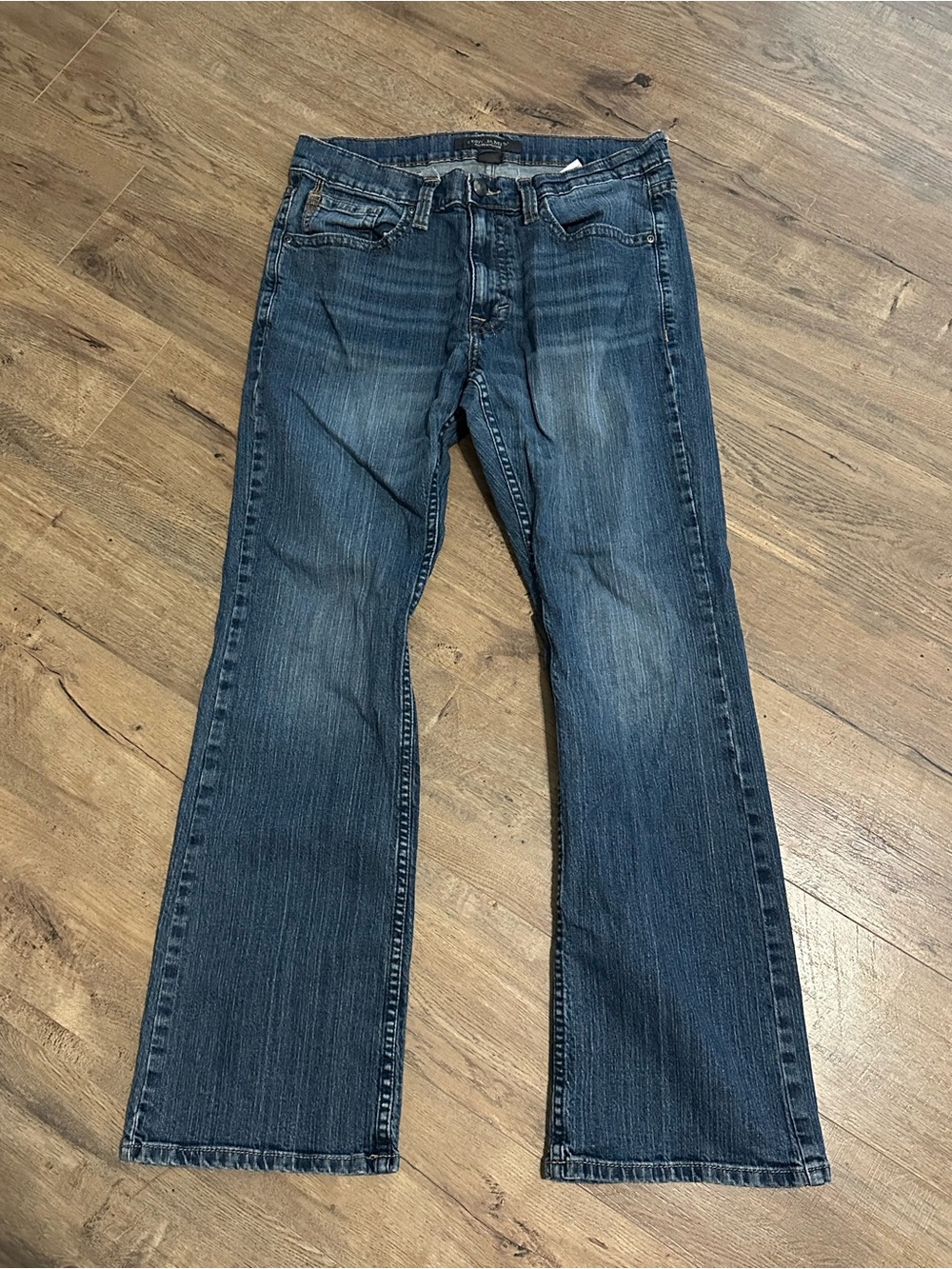 Cody James Men's Bootcut Jeans in Washed Blue 33x32